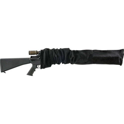 ALLEN COMPANY INC Tac Six 13247 Tactical Rifle Gun Sock  fits Tactical Firearms w/wo Scope Up To 47" Long, Silicone Treated, Cinch Closure