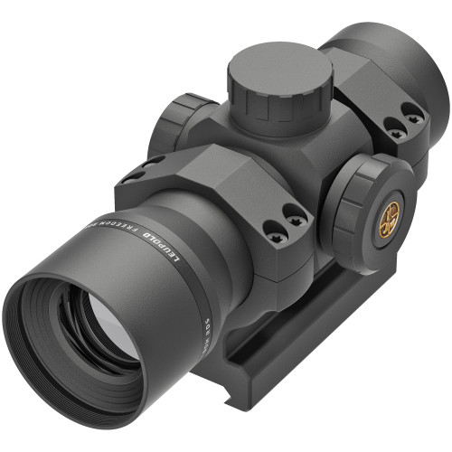 LEUPOLD & STEVENS INC Leupold 180092 Freedom RDS  Matte Black 1 x 34 mm 1 MOA Red Dot with AR Mount