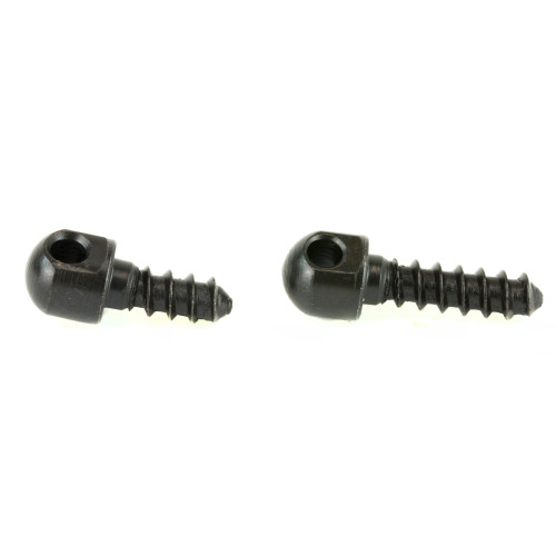 UNCLE MIKES/REVELYST Uncle Mike's 25200 Magnum Band 115 RGS Screw Set made of Blued Steel Includes 1/2" Forend Base, 3/4" Rear Base Screws & White Spacers for Wood Stock Bolt Action Rifles