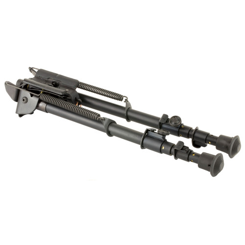 HARRIS ENGINEERING INC Harris Bipods 25S Model 25 Series S Swivel Bipod Black Anodized 12-25" Steel/Aluminum