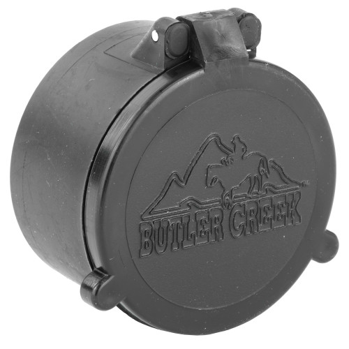 BUTLER CREEK/REVELYST Butler Creek 30250 Flip-Open Objective Scope Cover 45.70mm Obj. Size 25 Black Polymer