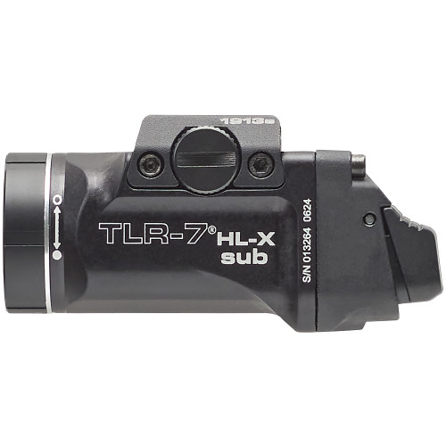 STREAMLIGHT INC Streamlight 69505 TLR-7 HL-X SUB USB  Black 6000 Series Aluminum 1913 1000 Lumens