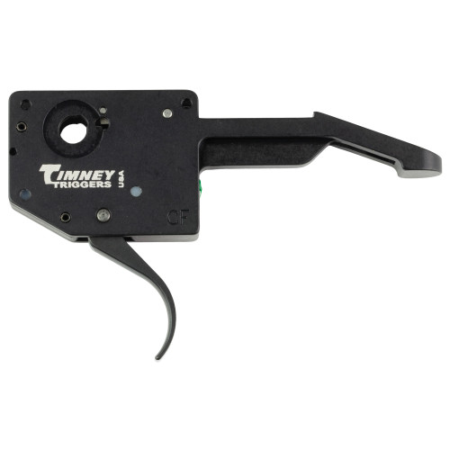 Timney Triggers 641C Featherweight  Single-Stage Curved Trigger with 3 lbs Draw Weight for Ruger American