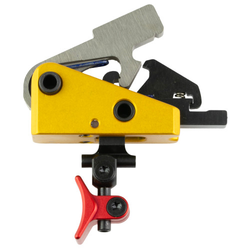 Timney Triggers 660CE Calvin Elite  1.50-2 lbs Draw Weight & Black/Gold Finish for AR-Platform