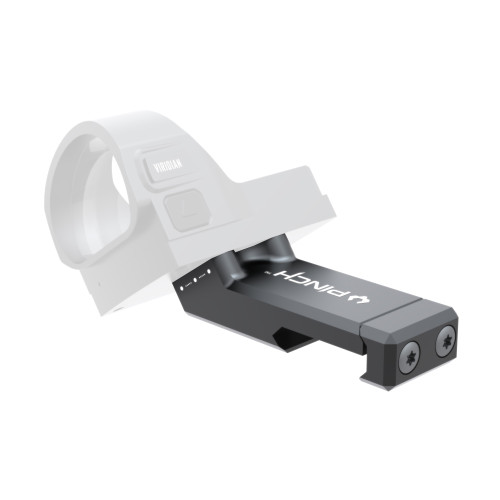 VIRIDIAN GREEN LASERS Viridian 9820034 PINCH Adjustable 35 Degree Offset Mount with RMR Adapter  Black Anodized
