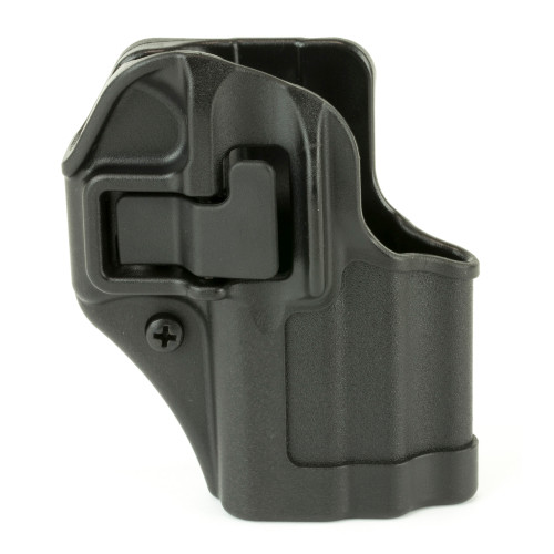 BLACKHAWK/REVELYST Blackhawk 410568BKR Serpa CQC  OWB Size 68 Matte Black Polymer Belt Loop/Paddle Compatible w/Glock 43 Right Hand