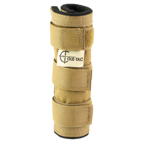 Cole-tac MP102 Metal Python Suppressor Cover Fits 6" Long Coyote Brown