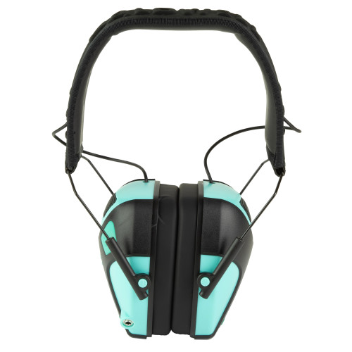 AOB/AMERICAN OUTDOOR BRND Caldwell 1101672 E-Max Pro 23 dB Over the Head Aqua Blue/Black Adult