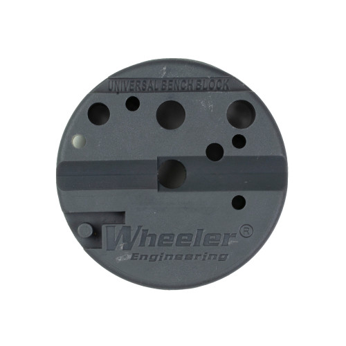 AOB/AMERICAN OUTDOOR BRND Wheeler 672215 Universal Bench Block Black Urethane Handgun 1 Pieces