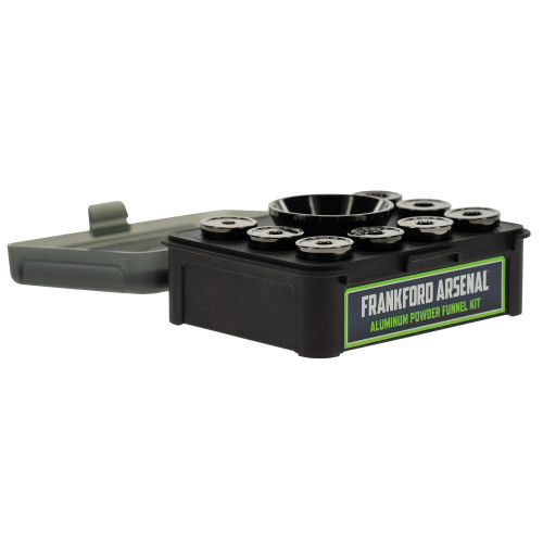 AOB/AMERICAN OUTDOOR BRND Frankford Arsenal 1136021 Powder Funnel Kit  Multi-Caliber Aluminum Rifle/Handgun Firearm