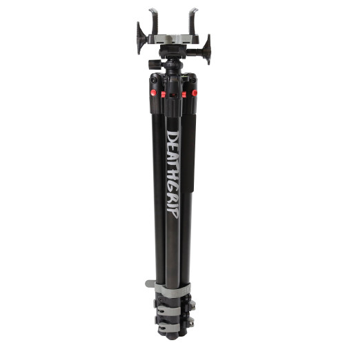 AOB/AMERICAN OUTDOOR BRND Bog-Pod 1099442 DeathGrip  Tripod Black Aluminum 7"-59"