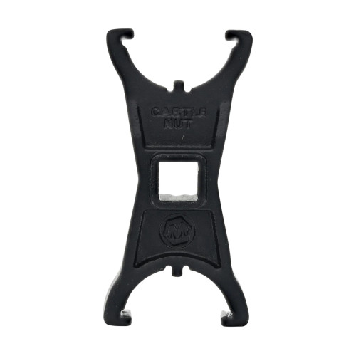 AOB/AMERICAN OUTDOOR BRND Wheeler 1199468 Castle Nut Crowfoot Wrench Black Steel