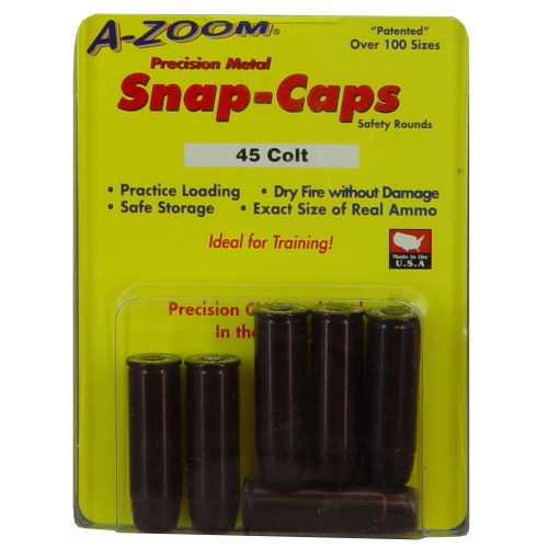 PACHMAYR GUN WORKS INC A-Zoom 16124 Revolver Snap Cap 45Colt 6Pack