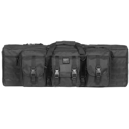 BULLDOG CASE COMPANY Bulldog BDT3536B BDT Tactical Single 36" Black Nylon, 3 Accessory Pockets, Deluxe Padded Backstraps, Lockable Zippers, Padded Internal Divider