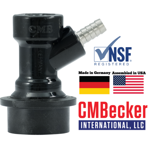 CM Becker Ball Lock Quick Disconnect (QD) Beverage Out - Barb