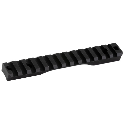 Christensen Arms 8100001201 One Piece Scope Base-STD Rem 700 Action  Black Anodized