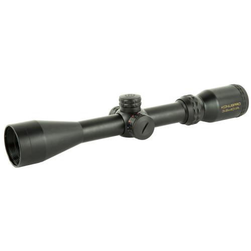 KONUS USA CORPORATION Konus 7276 KonusPro 550 Matte Black 3-9x40mm 1" Tube Dual Illuminated (Blue/Red) Engraved Ballistic 550/Dot Reticle