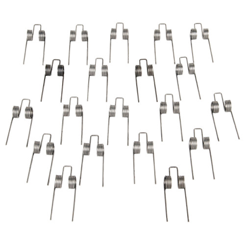LBE Unlimited ARHS20PK AR Parts Hammer Spring 20 Pack AR-15 Silver Stainless Steel