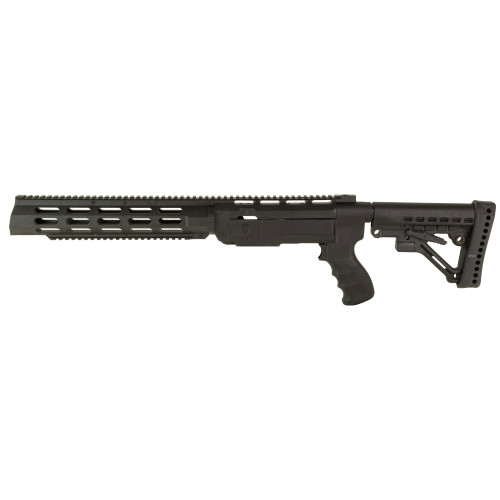 PRO MAG INDUSTRIES INC Archangel AA556REX AR-15 Style Conversion Stock Black Synthetic 6 Position with Rail for Ruger 10/22