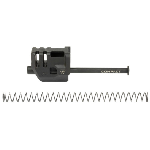 Strike Industries G4MDCOMPC Mass Driver Compensator Black Aluminum with 1.41" OAL for 9mm Luger Glock 19 Gen4