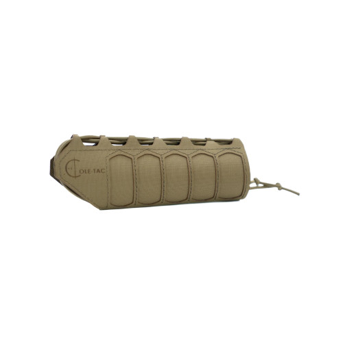 Cole-tac HG102 SD Handguard Wrap No Slots Coyote Brown Squadron 6.5" Long