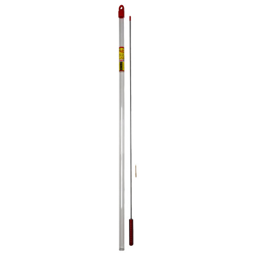 PRO SHOT PRODUCTS Pro-Shot 1PS3217 Micro-Polished Cleaning Rod .17/ .177 Cal Rifle #5-40" Thread 32.50" Stainless Steel w/Swivel Handle