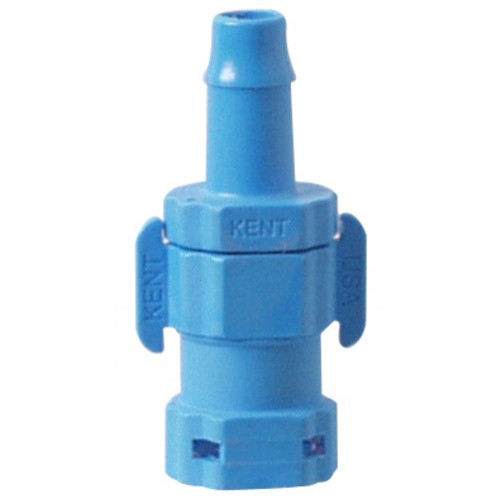 Kent Fittings - Shut-Off Female Quick Disconnect (QD) x 1/4 in. Barb