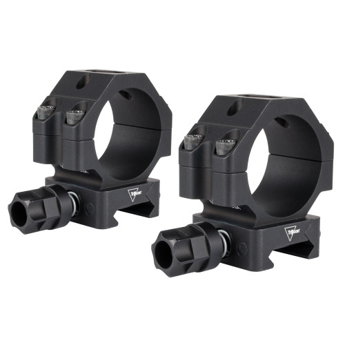 TRIJICON INC Trijicon AC22064 Scope Rings with Q-LOC Technology  Matte Black  30mm Low