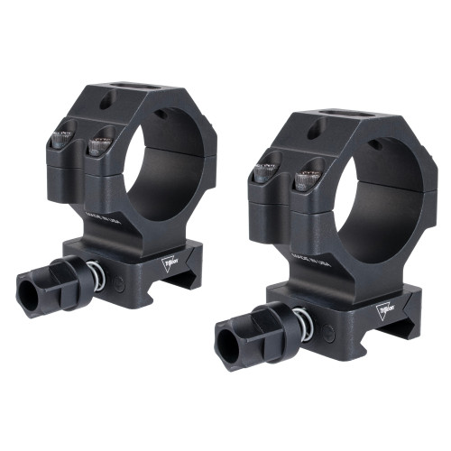 TRIJICON INC Trijicon AC22074 Scope Rings with Q-LOC Technology  Matte Black 35mm High