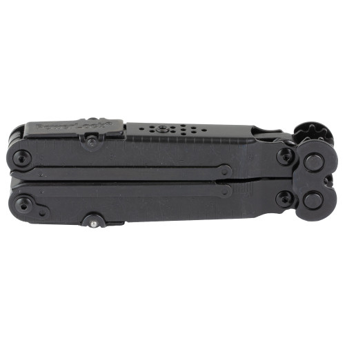 SOG KNIVES (GSM OUTDOORS) S.O.G SOG-B61N-CP Powerlock  Black Oxide 420 Stainless Steel 7" Long Features 18 Tools w/Sheath