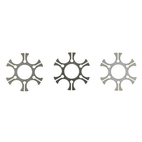 RUGER & COMPANY INC Ruger 90483 Moon Clip Full Ruger Redhawk 45 Cal 6rd  Stainless Steel 3 Per Pack