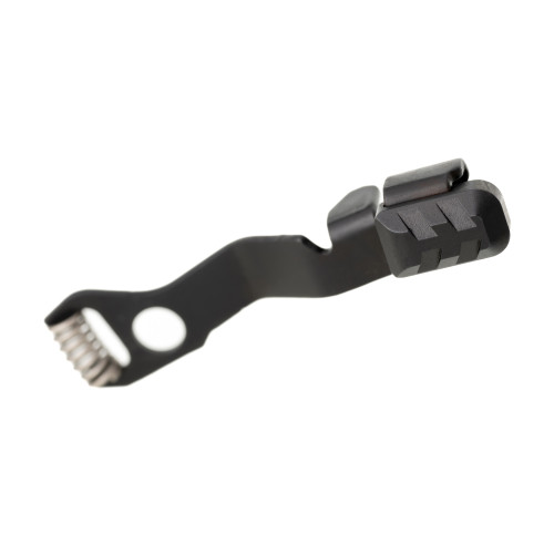 Tyrant CNC TDGSTOP48BLACK Extended Slide Release  9mm Glock 42/43/43X/48 Black 6061 Aluminum