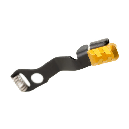Tyrant CNC TDGSTOP48GOLD Extended Slide Release  9mm Glock 42/43/43X/48 Gold 6061 Aluminum