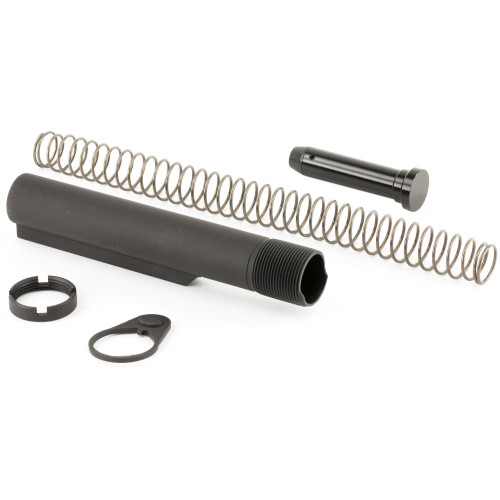 ADVANCED TECHNOLOGY INTER Advanced Technology A5102240 Military Buffer Tube Assembly  AR-15 Black Anodized Aluminum