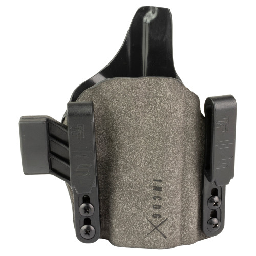 SAFARILAND LTD INC Safariland INCOG0244A0CX261 Incog X  IWB Gray Cordura Fits Springfield Hellcat Pro, Belt Clip Mount, Right Hand