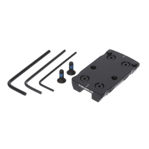 TRUGLO INC (GSM) TruGlo TGTG8954U2 Universal Shotgun Rib Mounts  Black Trijicon RMR