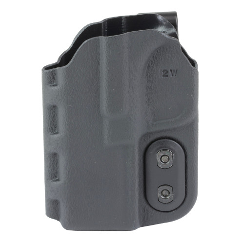 DeSantis Gunhide 137KJ2WZ0 Slim-Tuk  IWB Black Kydex Belt Clip Fits Springfield Hellcat Pro Belt 1.75" Wide Ambidextrous