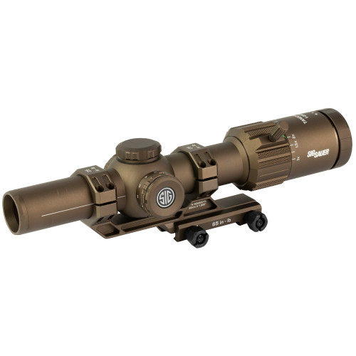 Sig Sauer Electro-Optics SOTM81200 Tango-MSR  Coyote 1-8x24mm 30mm Tube Second Focal Plane