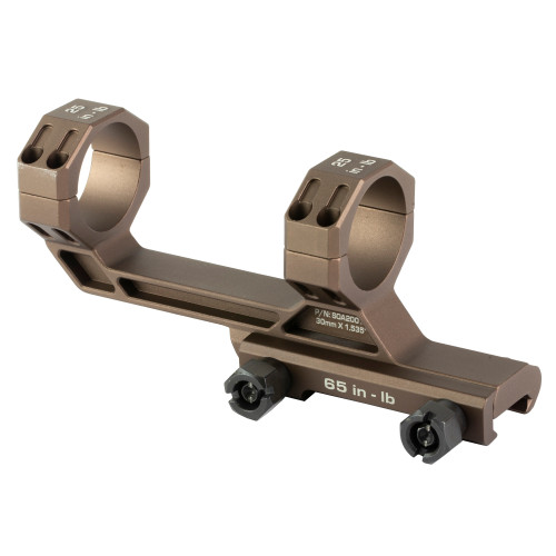 Sig Sauer Electro-Optics SOA20016 Alpha MSR Scope Mount/Ring Combo Coyote Brown Aluminum 30mm Tube