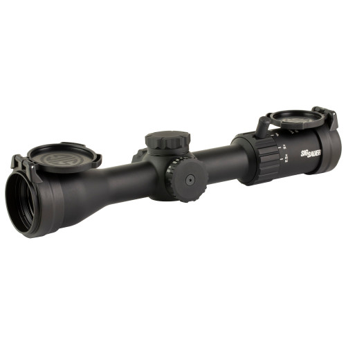 Sig Sauer Electro-Optics SOW42003 Whiskey4  Black 2.50-10x42mm, 30mm Tube Quadplex Reticle