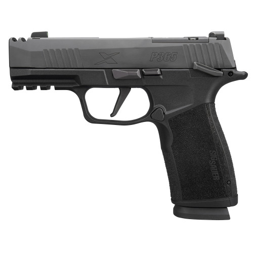 SIG SAUER INC Sig Sauer 365XCA9COMPMSCA P365 XMacro *CA Compliant Compact Frame 9mm Luger 10+1 3.10" Black Black Nitron Optic Ready/Serrated Stainless Steel Slide Stainless Steel Black Polymer Grip