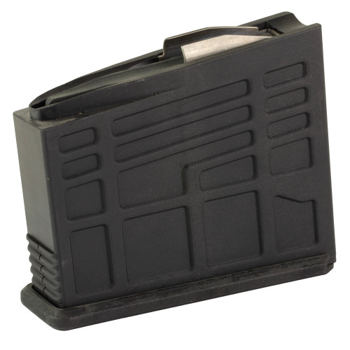 BARRETT FIREARMS Barrett 19211 MRAD Replacement Magazine 5rd 375 EnABELR Black Polymer
