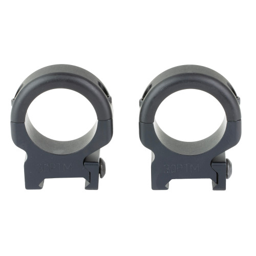 DNZ PRODUCTS LLC DNZ 30PTM Freedom Reaper  Picatinny Rail Black 30mm Tube Medium Rings 2 Piece