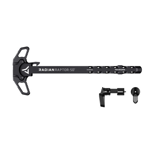 Radian Weapons R0939 Raptor SD 45/90 Charging Handle AR-15/M16 Black Aluminum Ambidextrous