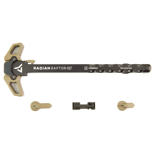 Radian Weapons R0940 Raptor SD 45/90 Charging Handle AR-15/M16 Flat Dark Earth Aluminum Ambidextrous