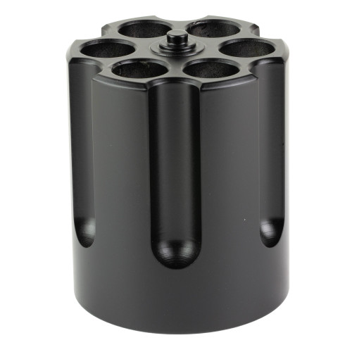 CAMP CO Caliber Gourmet CBG1007BK Caliber Gourmet Cylinder Pen Holder Black Aluminum 3.25" x 2.75" Pistol Cylinder