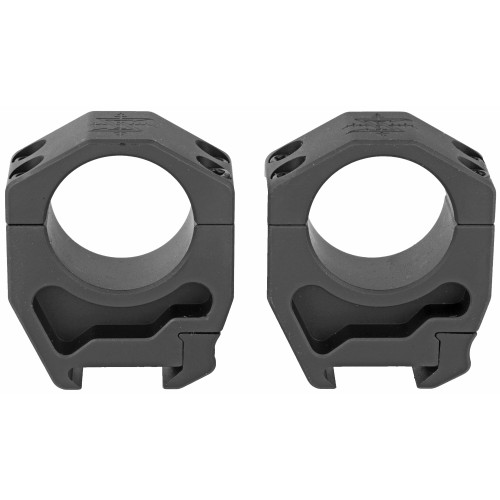 Seekins Precision 0010620016 Scope Rings  Matte Black 30mm Extra High