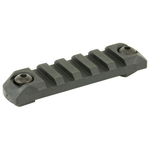BRAVO COMPANY MFG BCM MCMR1913N3BL 3 Inch Picatinny Rail Section  Black 0 MOA