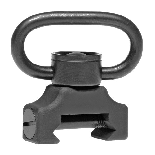 TROY INDUSTRIES INC Troy Ind SMOUPBS00BT00 QD360 Mount With Swivel Push Button Black Steel