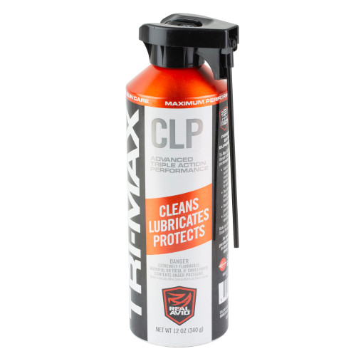 Real Avid AVCLP12A Tri-Max CLP Cleans, Lubricates, Protects 12 oz Aerosol
